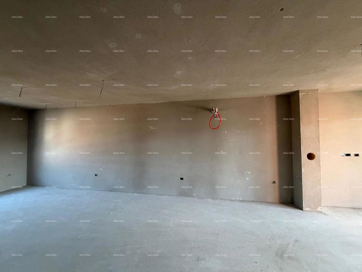 Penthouse, stanza con garage e posto auto, nel nuovo complesso residenziale, Valdebek, Pula! Zg6 S4