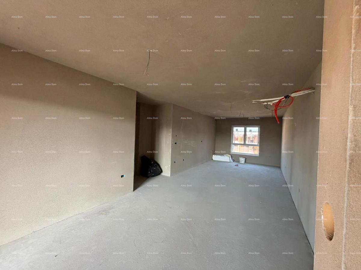 Penthouse, stanza con garage e posto auto, nel nuovo complesso residenziale, Valdebek, Pula! Zg6 S4