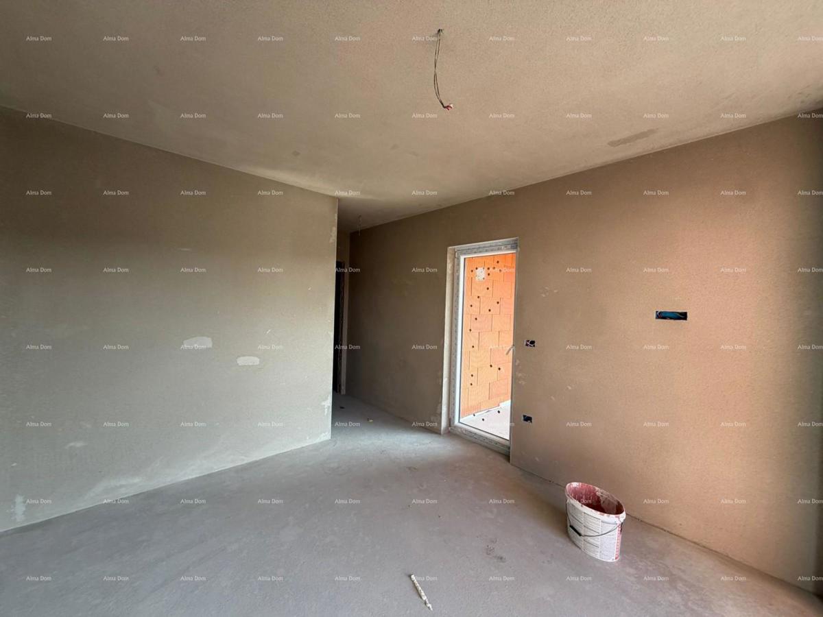 Penthouse, stanza con garage e posto auto, nel nuovo complesso residenziale, Valdebek, Pula! Zg6 S4