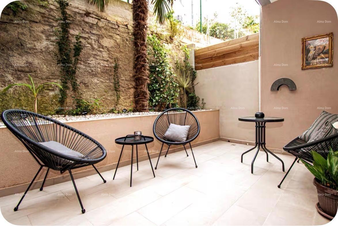 Pula – Appartamento confortevole al piano terra con terrazza, 35 m2