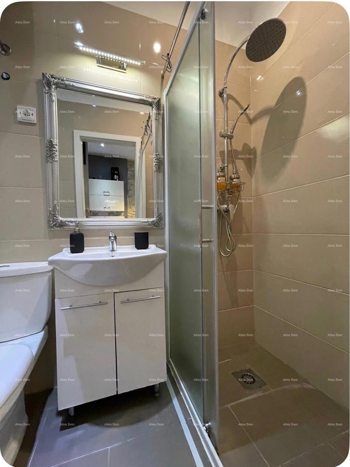 Pula – Appartamento confortevole al piano terra con terrazza, 35 m2