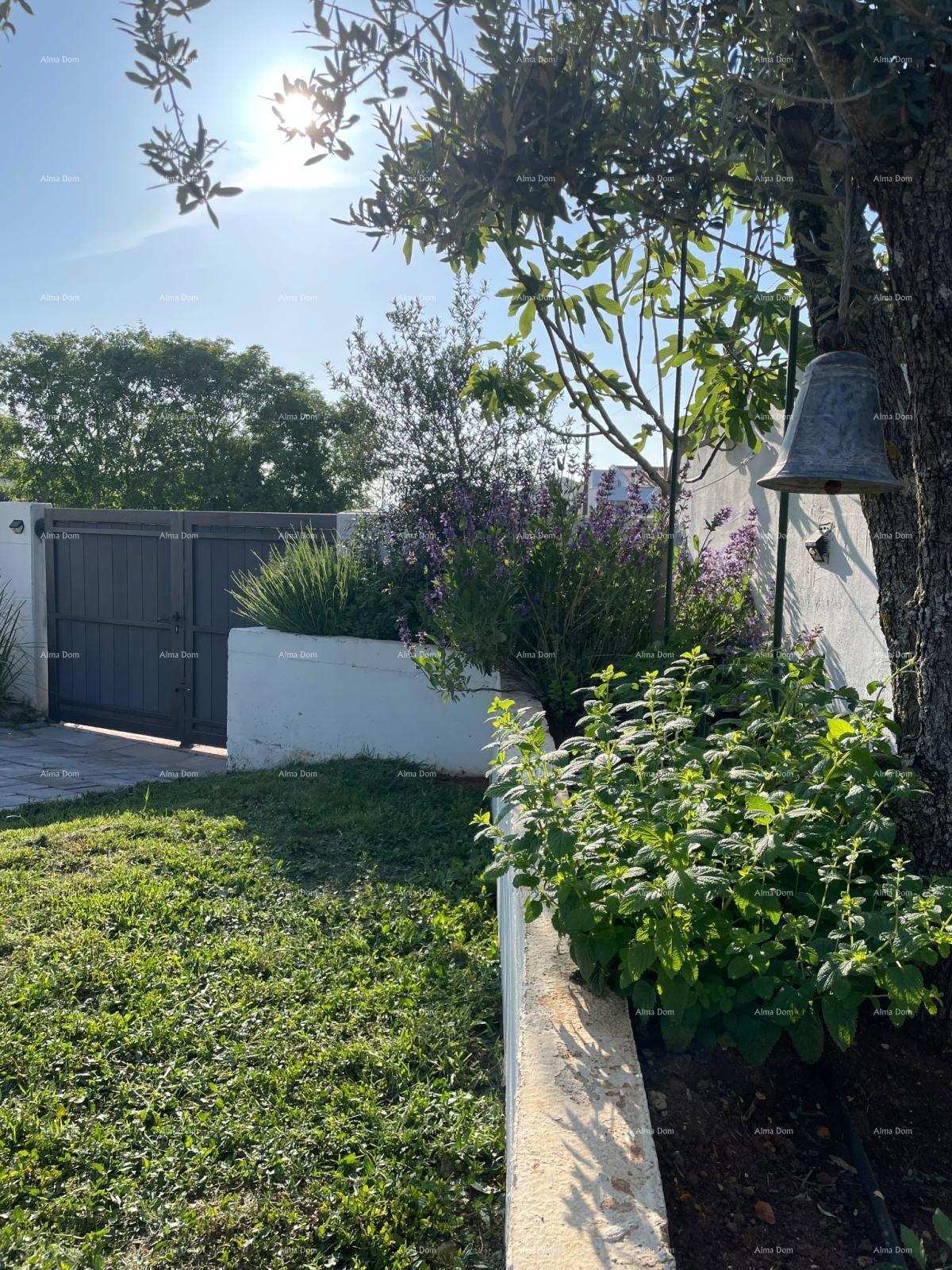 Moderna villa in Istria con vista mare, terrazza sul tetto e giardino curato – 800 m dalla spiaggia