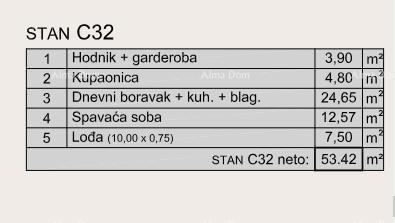 Vendita di appartamenti moderni in un edificio esclusivo con vista sulla Marina, Pola!