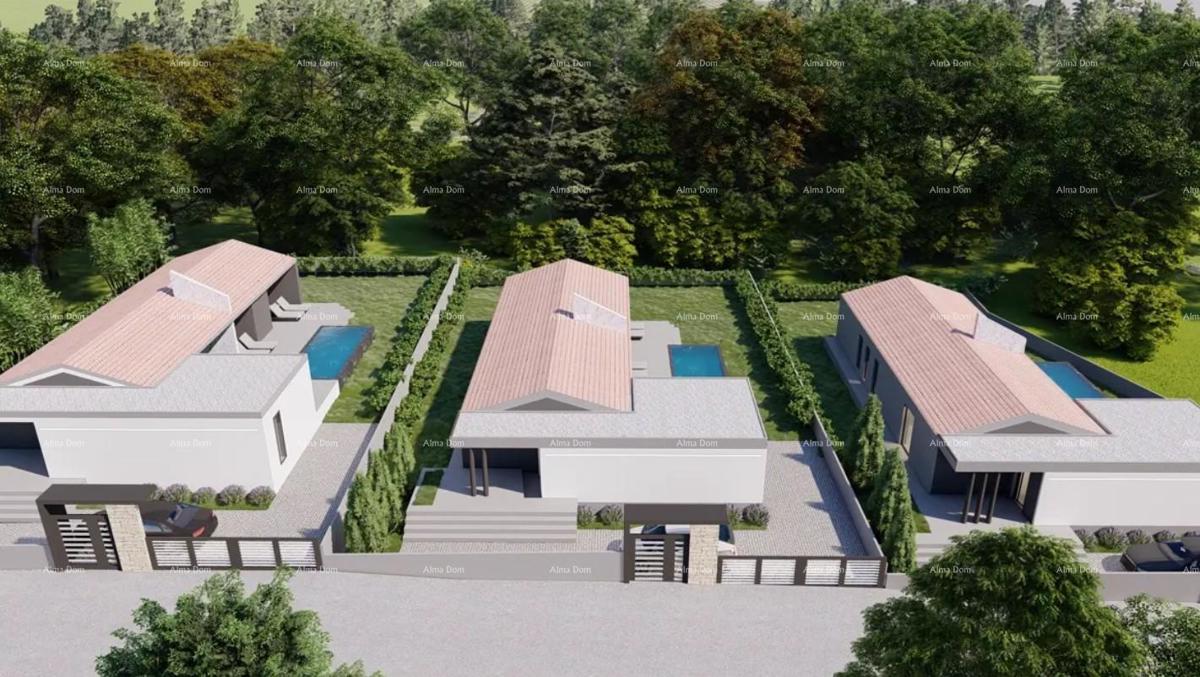 Vendita di una casa con piscina in costruzione, vicino a Duga Uvala! Solo 2 km dalla spiaggia!