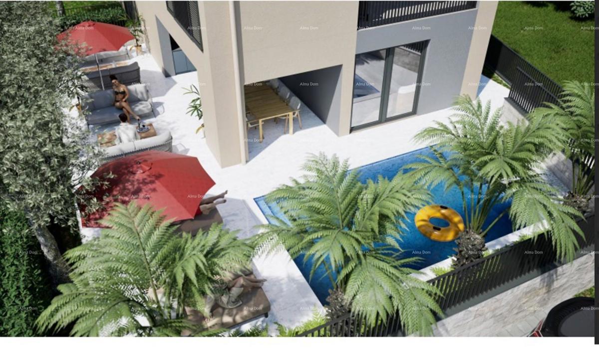 Muntrilj – terreno edificabile con progetto e permesso per 8 appartamenti