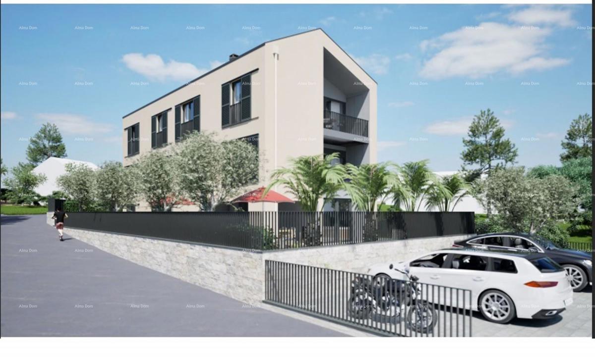 Muntrilj – terreno edificabile con progetto e permesso per 8 appartamenti