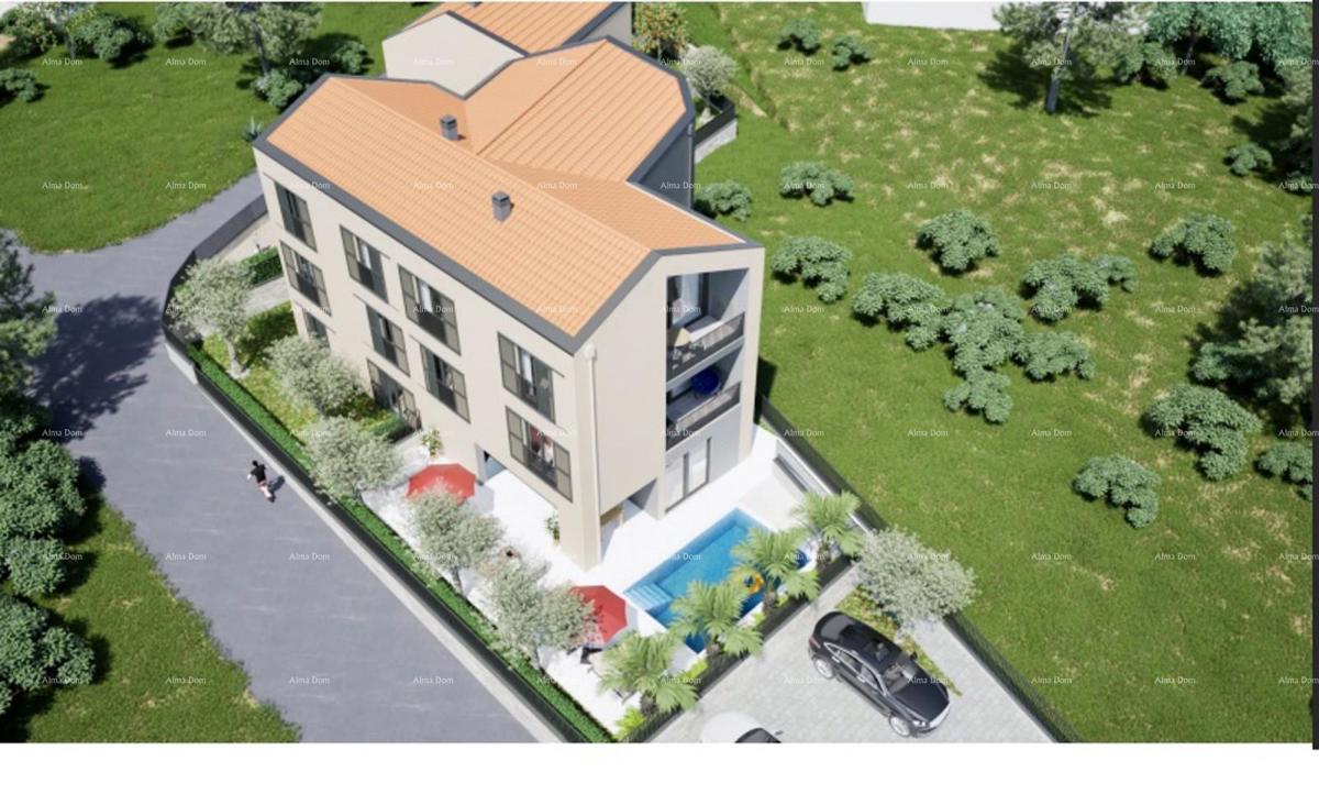 Muntrilj – terreno edificabile con progetto e permesso per 8 appartamenti