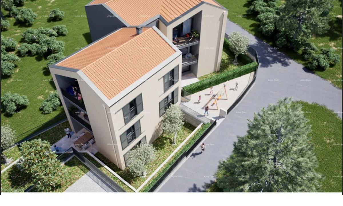 Muntrilj – terreno edificabile con progetto e permesso per 8 appartamenti