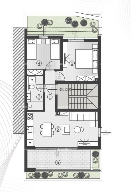 Vendita di appartamenti nel nuovo complesso residenziale, Štinjan! 12D