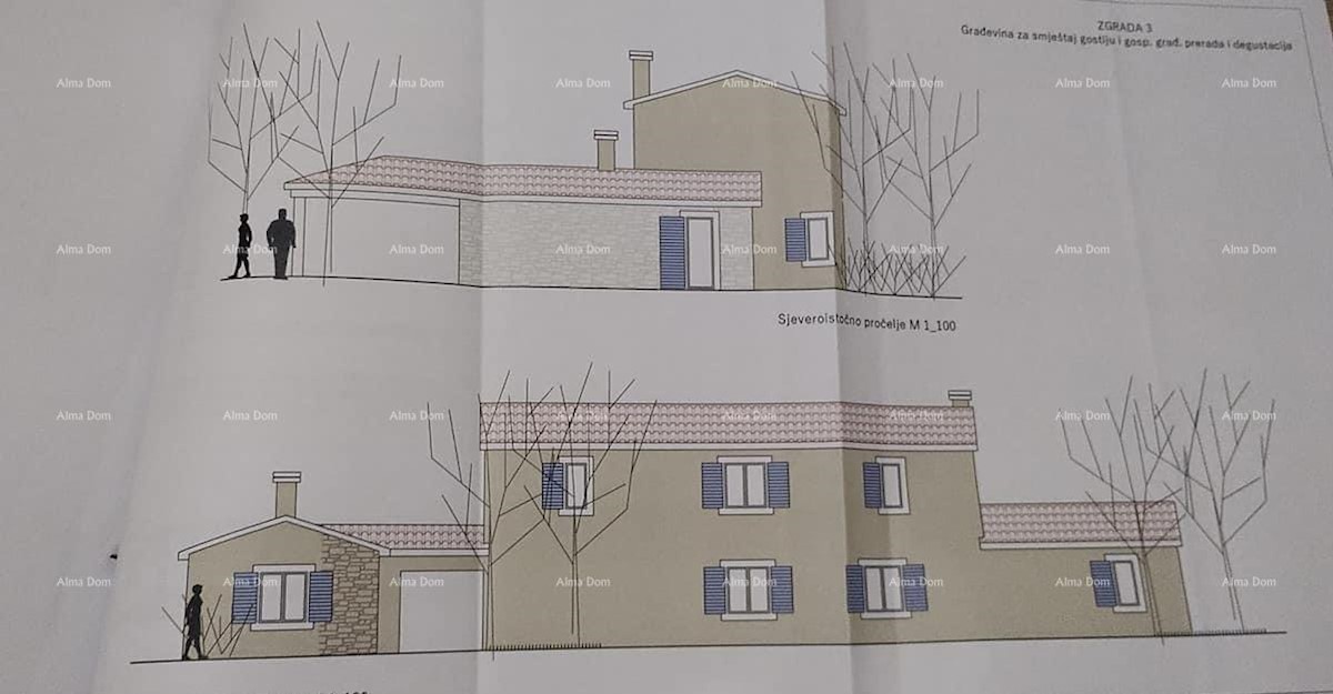 Vendita di terreno con permesso di costruzione per la costruzione di una villa con piscina, Sanvincenti!