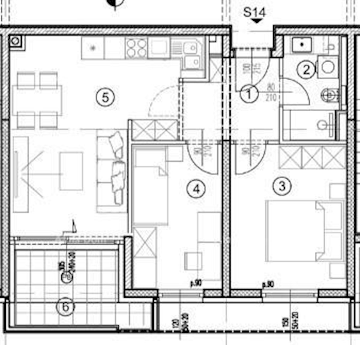 Wohnungen zum Verkauf in einem neuen Wohnprojekt in exklusiver Lage, 300 m vom Meer entfernt, Pula, Veruda!