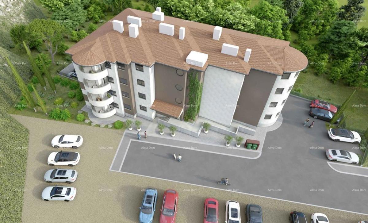 Appartamenti in vendita in un nuovo complesso residenziale in costruzione, vicino al tribunale, Pola!