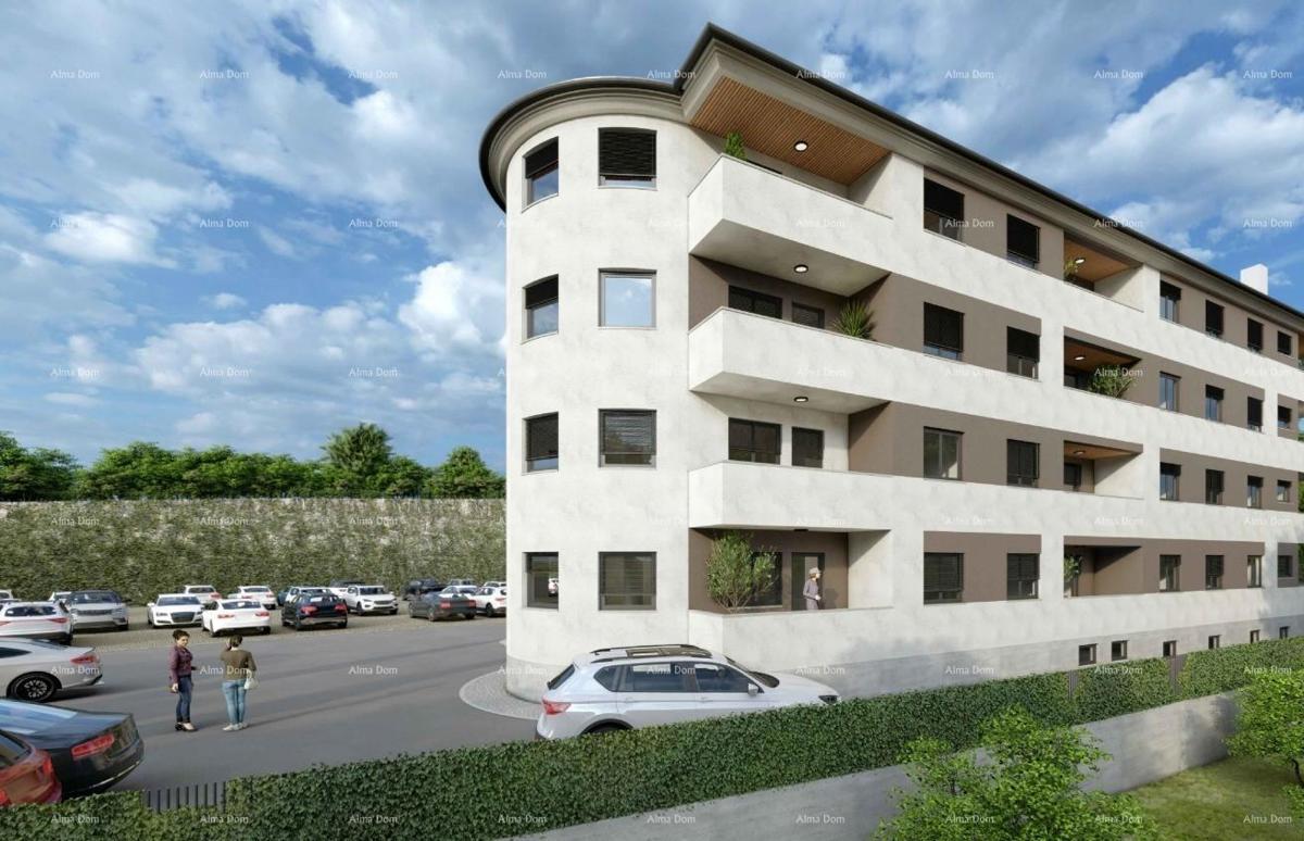 Appartamenti in vendita in un nuovo complesso residenziale in costruzione, vicino al tribunale, Pola!