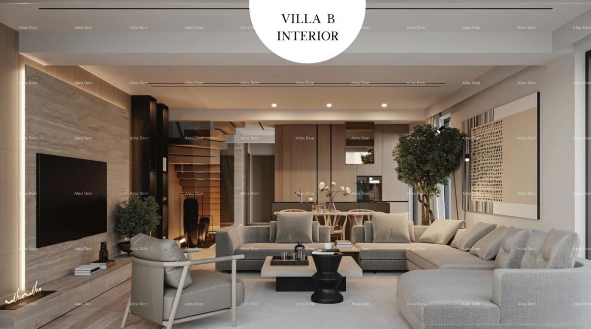 Vendita di ville moderne in una bellissima zona residenziale, Umago