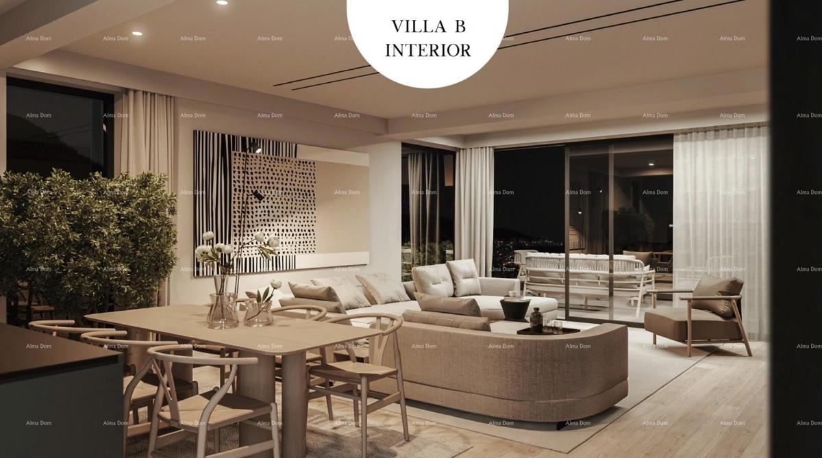 Vendita di ville moderne in una bellissima zona residenziale, Umago