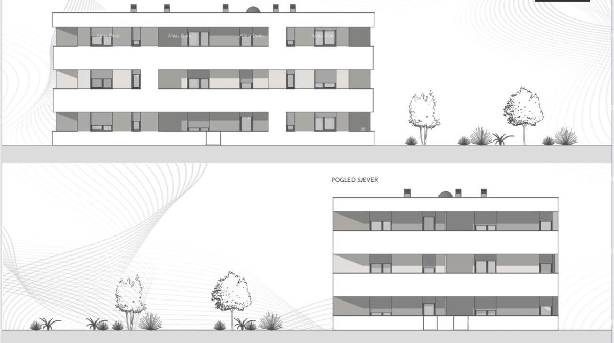 Appartamenti in vendita in un nuovo progetto moderno, Pola, A7