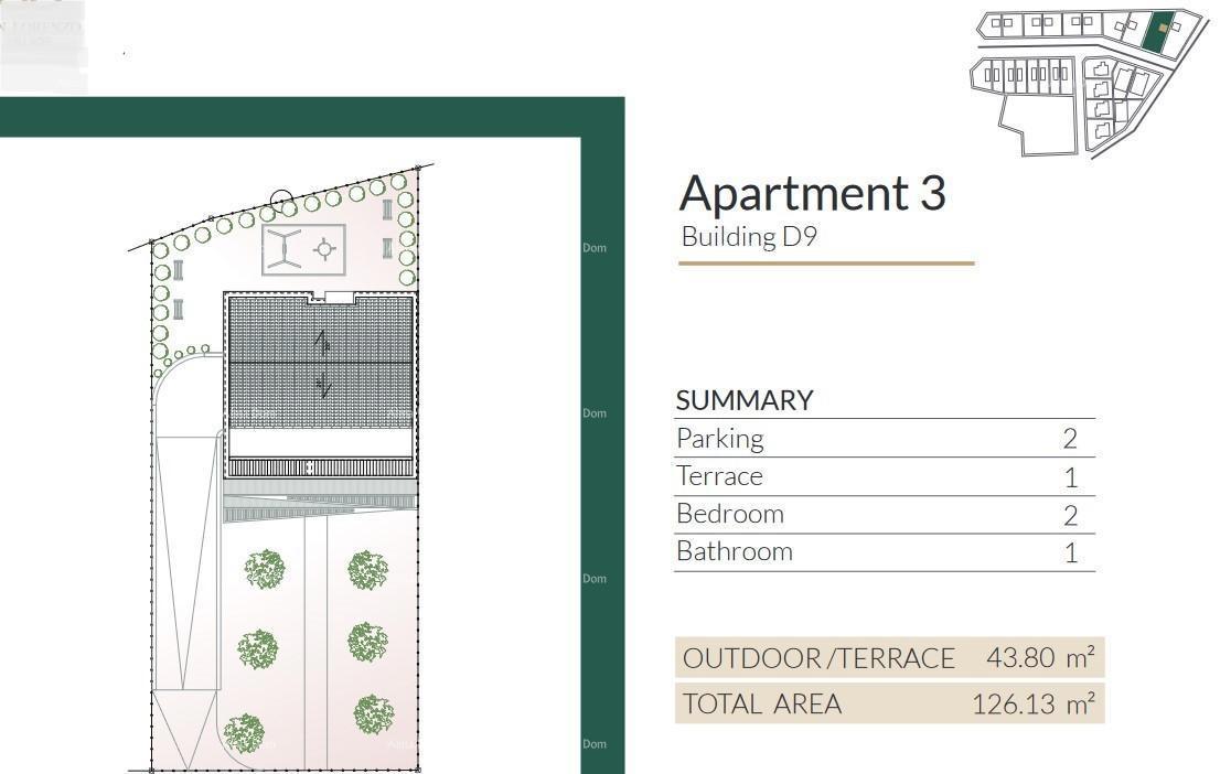 Vendita di appartamenti moderni in una meravigliosa zona residenziale, Umago D9-A3