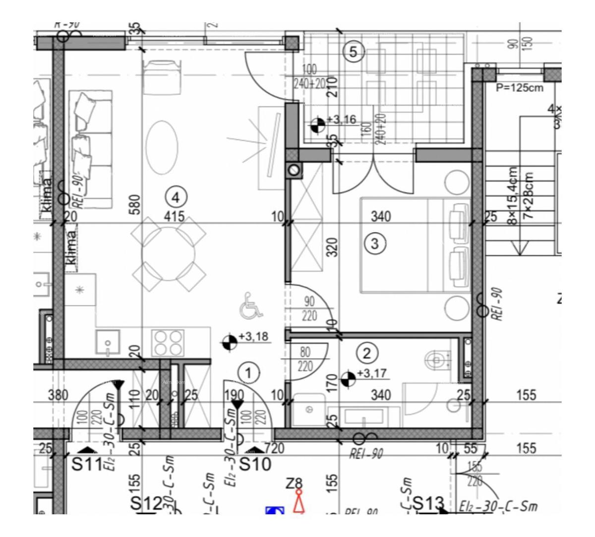 Condominio con ascensore, Monvidal, Pola!