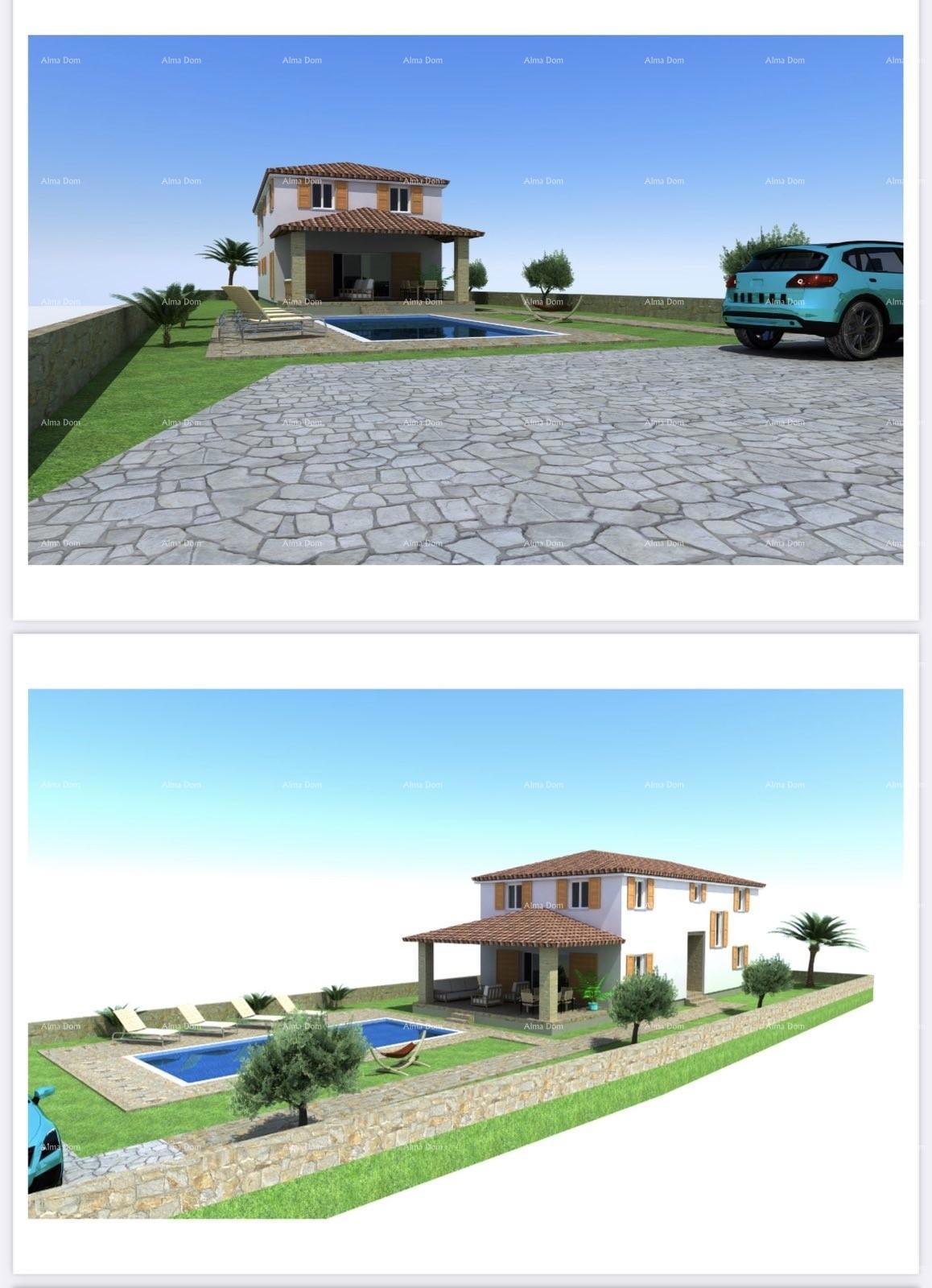 Terreno con permesso di costruire e utenze pagate a Gočan
