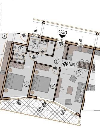 Vendita di appartamenti moderni in un edificio esclusivo con vista sulla Marina, Pula!