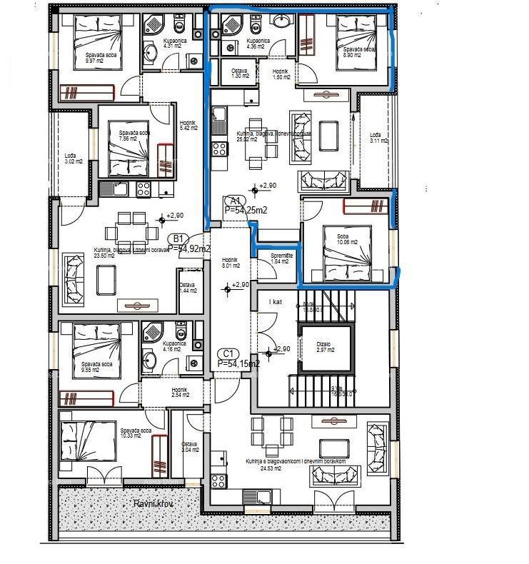 Nuovo progetto! Vendita di appartamenti in costruzione, Pula, centro! A1