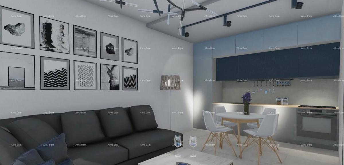 Pula, nuovo progetto! Edificio residenziale moderno con ascensore, vicino al centro.
