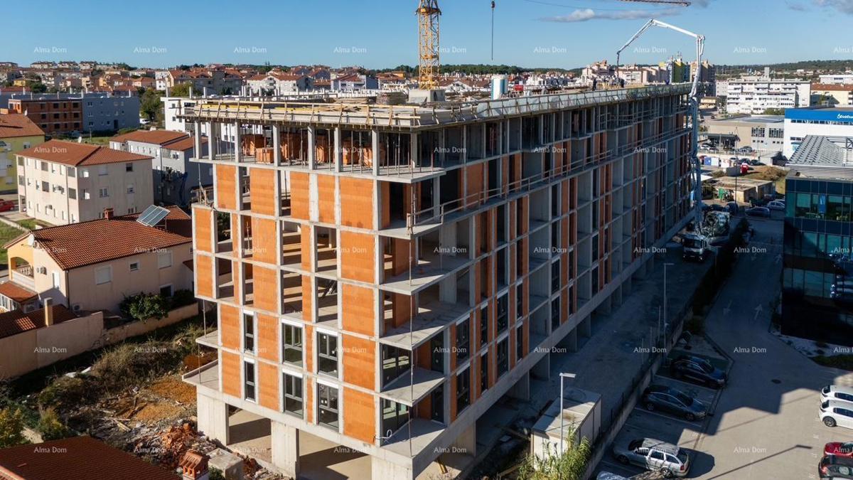 Pula, nuovo progetto! Edificio residenziale moderno con ascensore, vicino al centro. S84