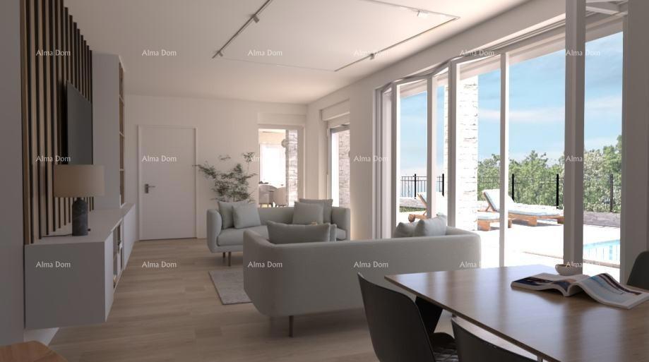 PRIZEMNICA CON PISCINA IN ISTRIA, TINJAN