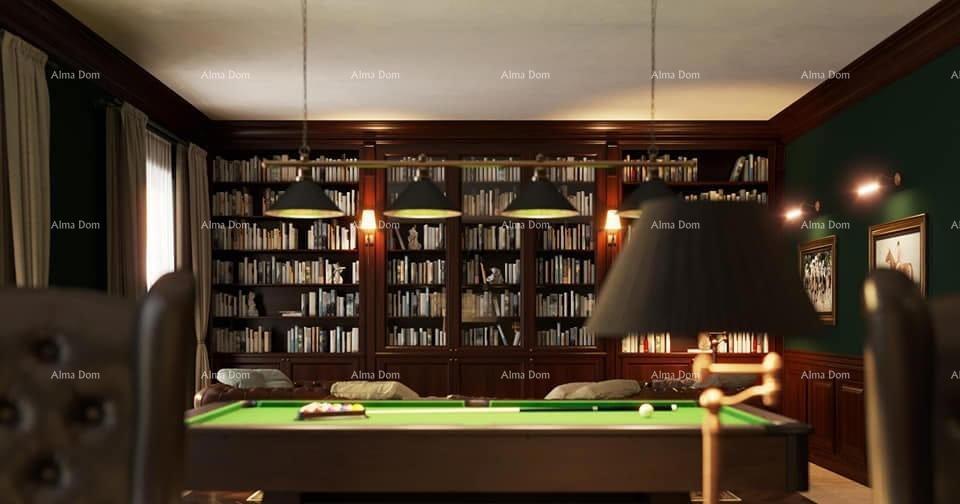 Motovun – Terreno edificabile di 1.965 m² con progetto per villa e vista sulla natura