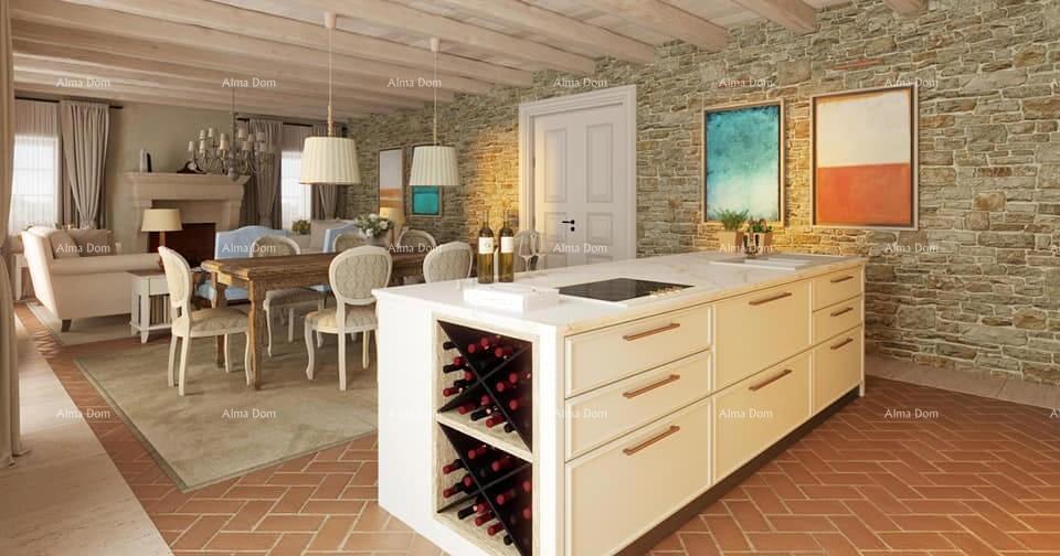 Motovun – Terreno edificabile di 1.965 m² con progetto per villa e vista sulla natura