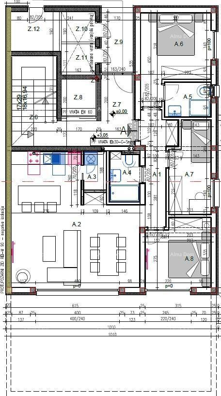 In vendita appartamento in nuova costruzione – Pula, Veli Vrh, SA-ZB