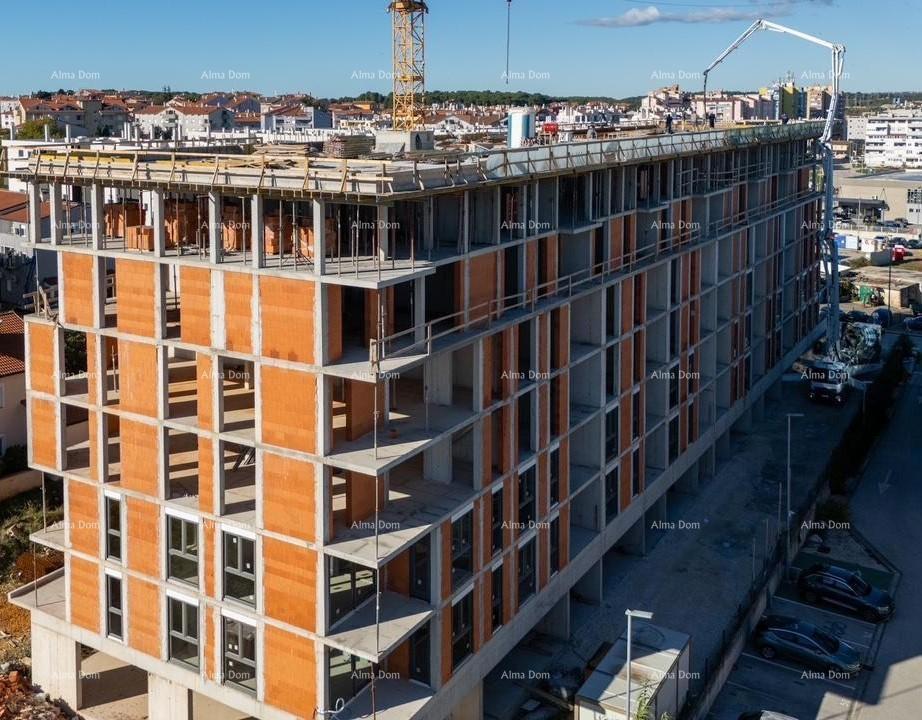 Pula, nuovo progetto! Edificio residenziale moderno con ascensore, vicino al centro. S4