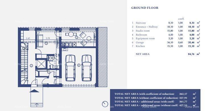 UMAG, Villa indipendente in un lussuoso resort! Vista mare! V 42