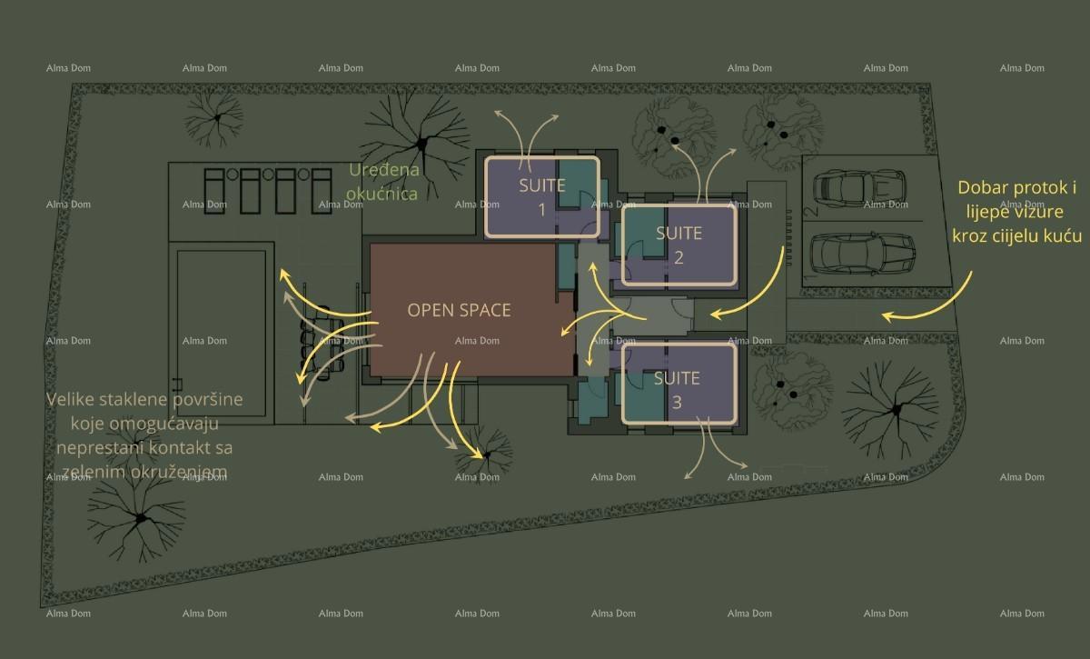 Ville di lusso in vendita, design moderno con piscine, dintorni di Dignano! VA