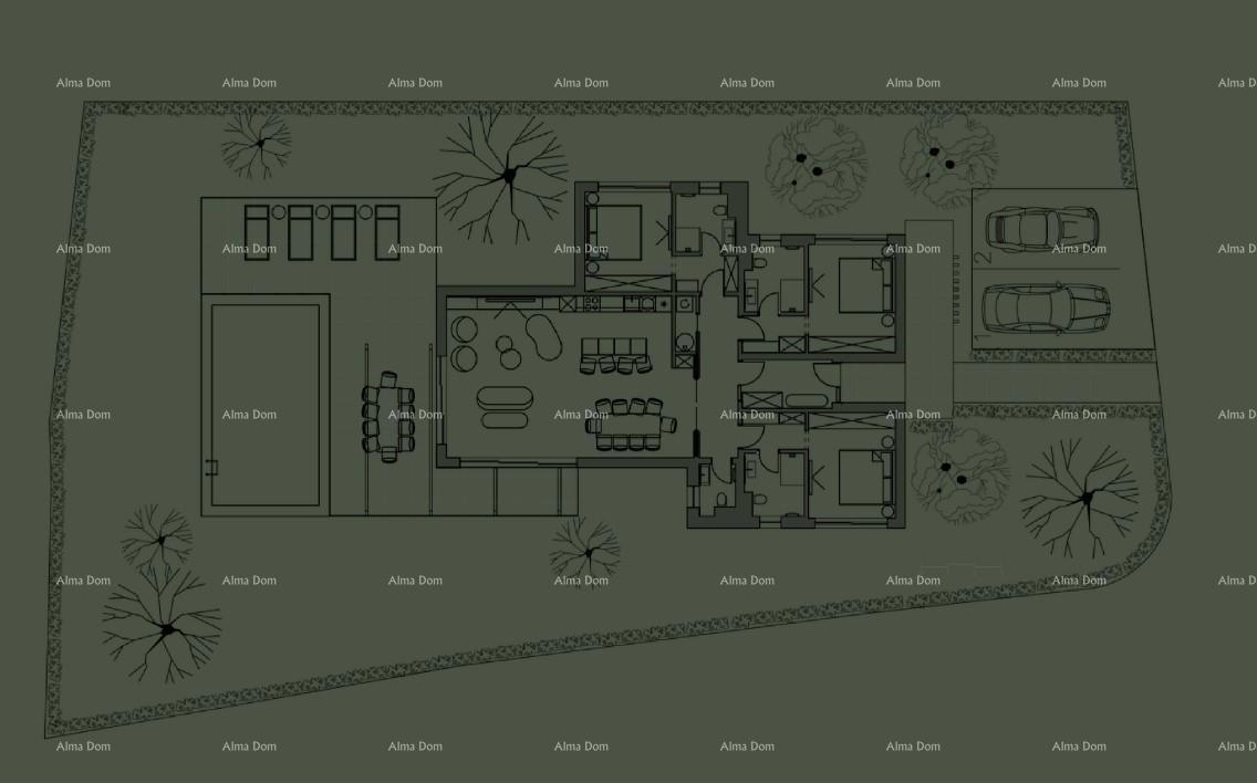 Ville di lusso in vendita, design moderno con piscine, dintorni di Dignano! VA