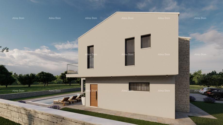 Terreno edificabile con progetto di villa con piscina, Rebići