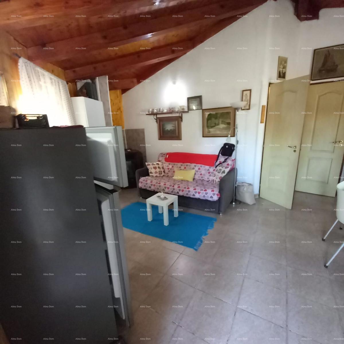 MEDULIN – AUTENTICA CASA ISTRIANA (KAŽUN) CON GIARDINO, A 600 M DAL MARE