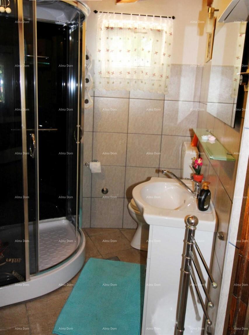 MEDULIN – AUTENTICA CASA ISTRIANA (KAŽUN) CON GIARDINO, A 600 M DAL MARE