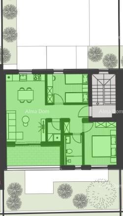 Vendita di appartamenti con posto auto in un nuovo complesso residenziale, Štinjan! SLRC