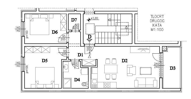 Vendita - Appartamento moderno in un nuovo complesso residenziale privato a Šijana, Pola! D-D