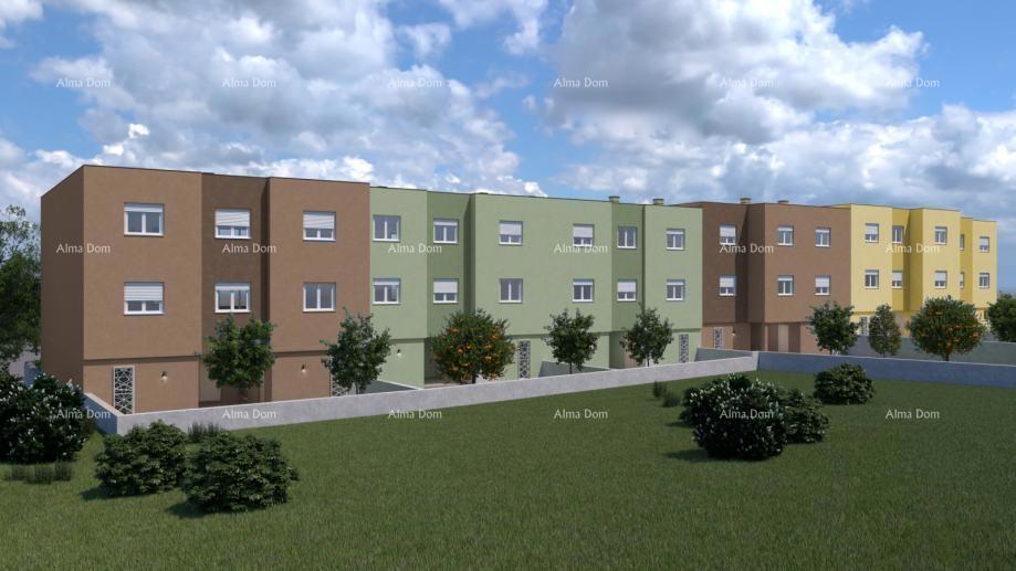 Vendita - Appartamento moderno in un nuovo complesso residenziale privato a Šijana, Pola! D-D