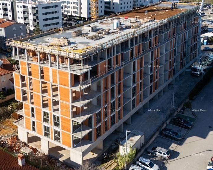 Pula, nuovo progetto in costruzione! Edificio residenziale moderno con ascensore, vicino al centro. S8