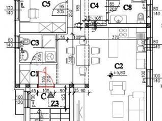 Attico in un nuovo edificio vicino al mare