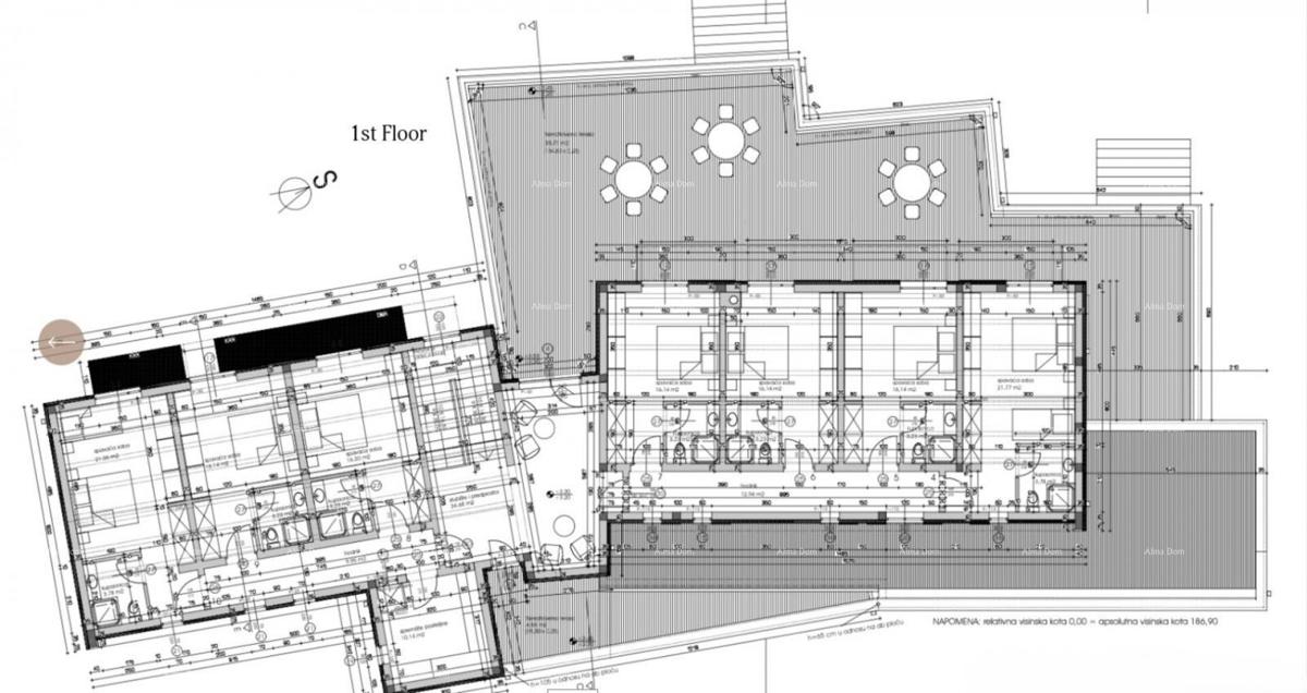 MARČANA - In vendita: Nuovo complesso eco-hotel in stile