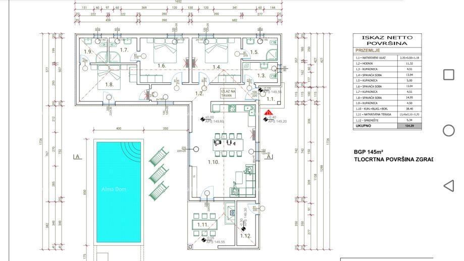 Marčana, casa di 125 m² con piscina