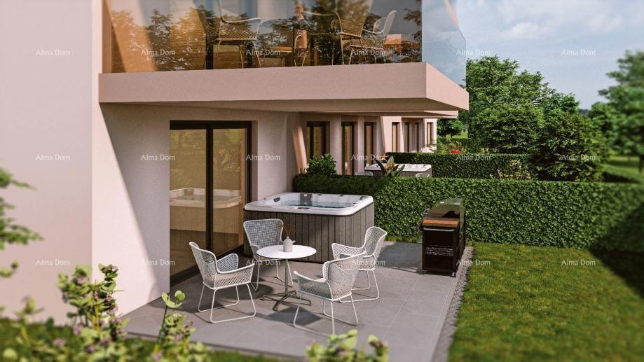 Appartamento bilocale con giardino, 84 m2 – Nuovo progetto a Tar!