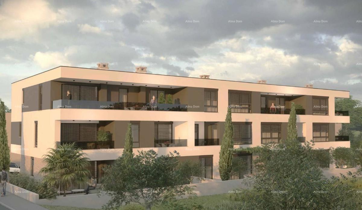 Vendita di appartamenti moderni in un nuovo progetto residenziale, Štinjan, A4