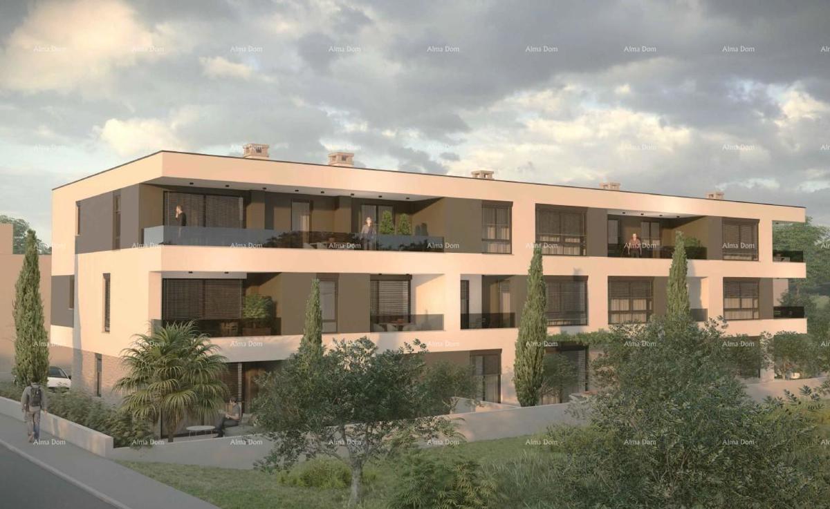 Vendita di appartamenti moderni in un nuovo progetto residenziale, Štinjan, A4
