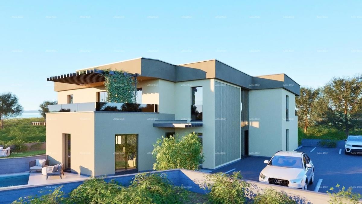 Stan a Ližnjanu, 1000 m dal mare, con terrazza e posto auto