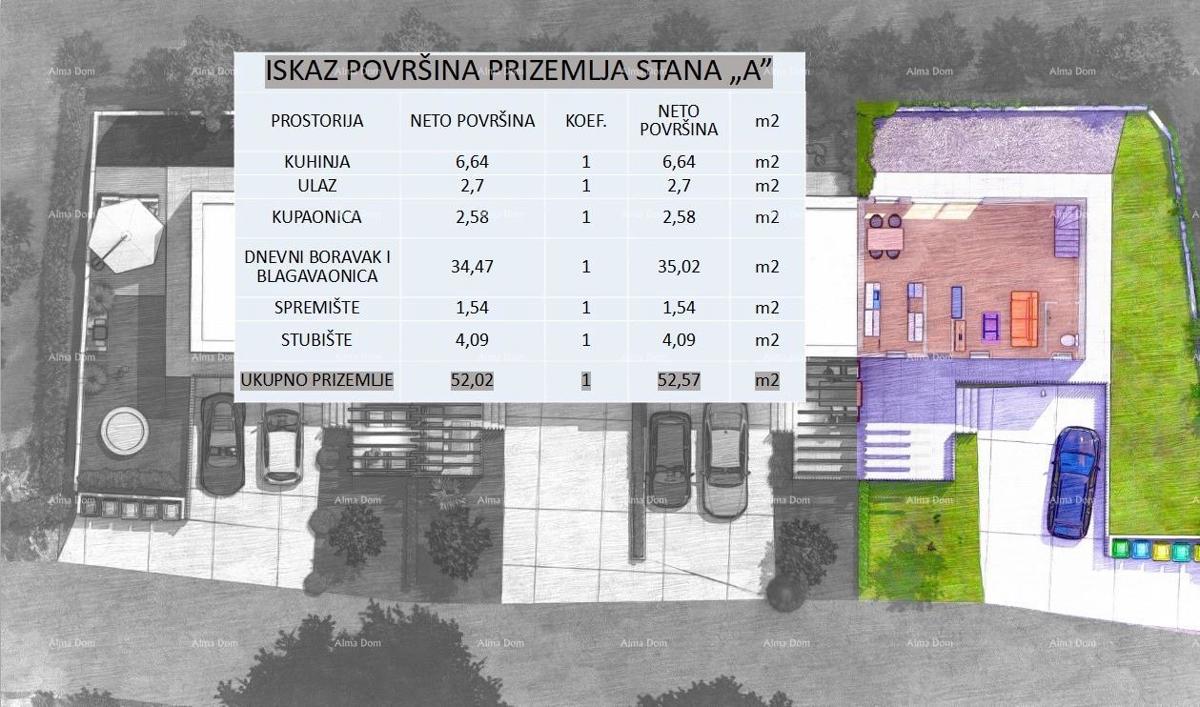 POREČ - Moderna doppia casa con giardino (Casa A)